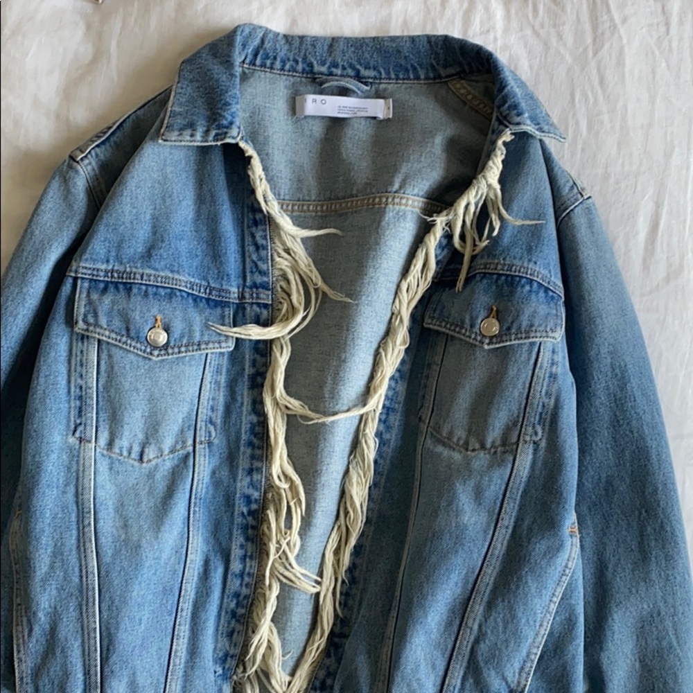 IRO oversized jean jacket
